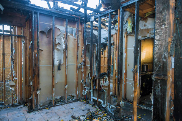 Professional Fire Damage Removal technician working in Exeter, PA
